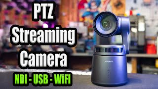 OBSBOT Tail Air PTZ Streaming Camera - NDI - USB & Wifi Streaming Anywhere