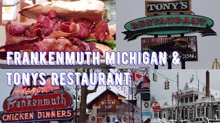 Biggest BLT Sandwich Tonys Restaurant and Exploring Frankenmuth Michigan