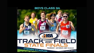 2024 3A Boys 4x400m Relay - Final | IHSA Track & Field State Championship