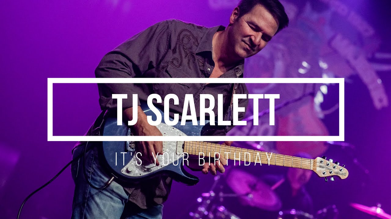 TJ Scarlett BIRTHDAY Guitar Solo Video 2021