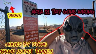 Area 51 trip Gone Wrong found secret tunnels and UFO sighting