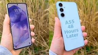 Samsung Galaxy A55 5G 48 Hours Later: The BEST Midrange Phone!