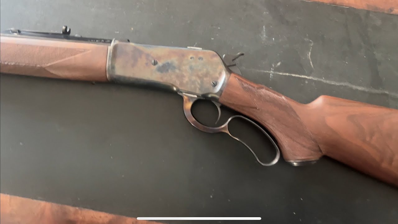 Winchester 1886 Deluxe Color Cased Hardened caliber 45.70