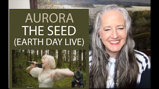 Voice Teacher Reaction to Aurora  - The Seed [NatGeo Earth Day Eve 2021]