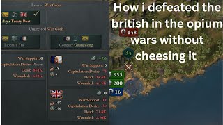 How i won the opium wars without using the cheese