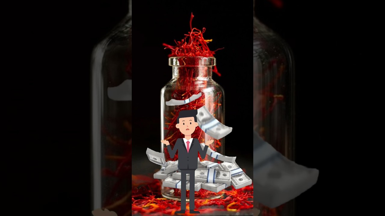 Kesar Itna Mehnga Kyun Hota Hai? 😲 | Saffron Facts in Hindi 