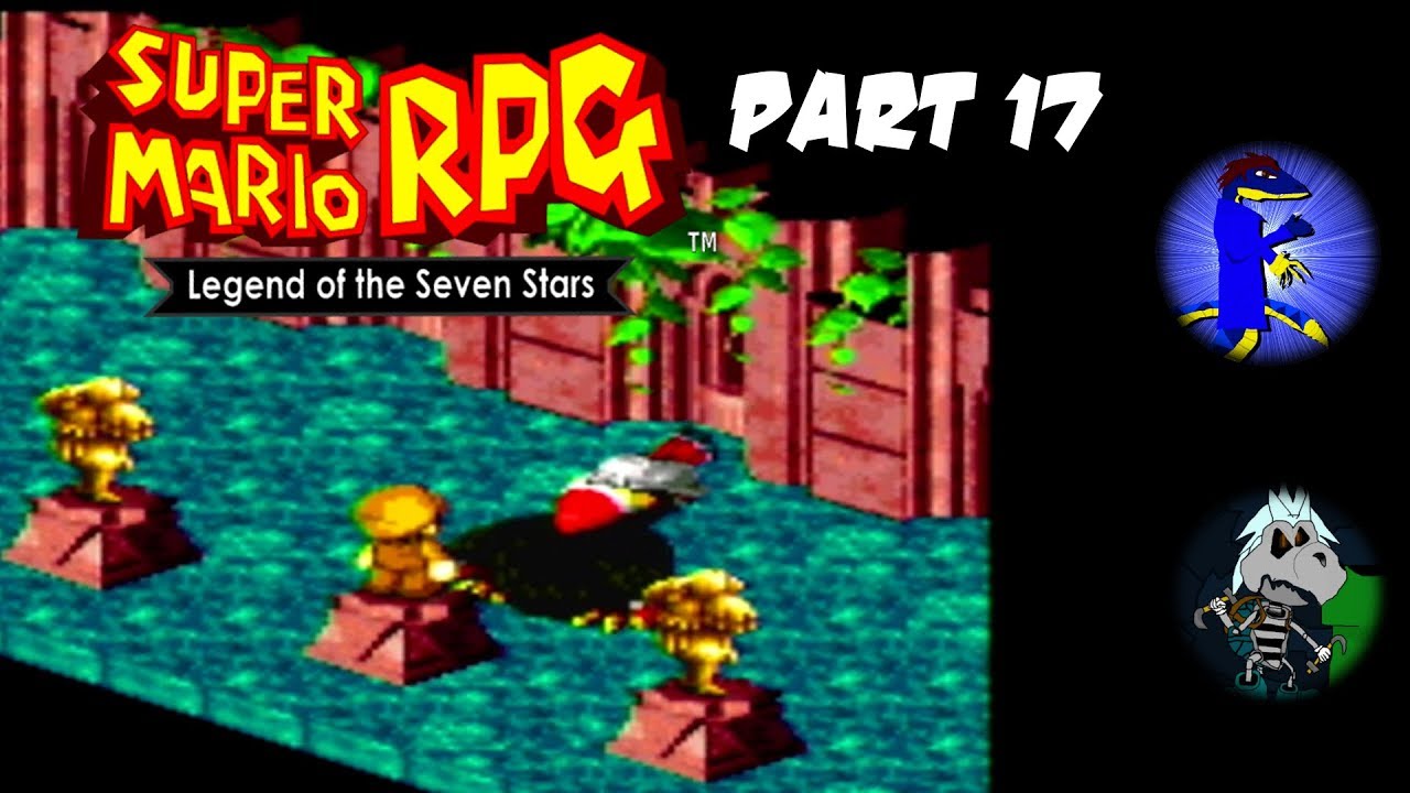 games people play Super Mario RPG part 17 - Climbing up to Nimbus Land!