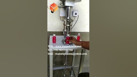 FOOT OPERATED  ROPP CAPPING MACHINE