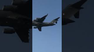 Indian Air Force C-17 Globe Master And Ch-47 Chinook Helicopter In Ladakh