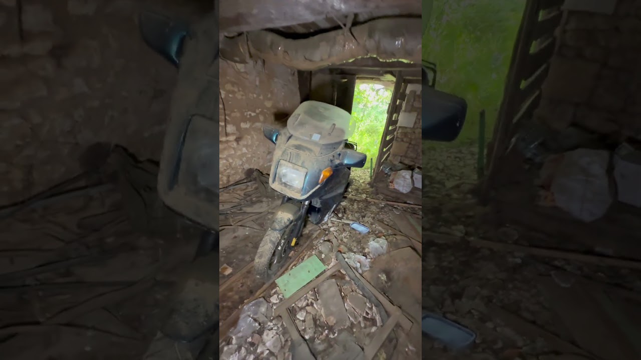 UNE BMW DANS CETTE MAISONABANDONNÉE 😧🔦 #urbex #explore