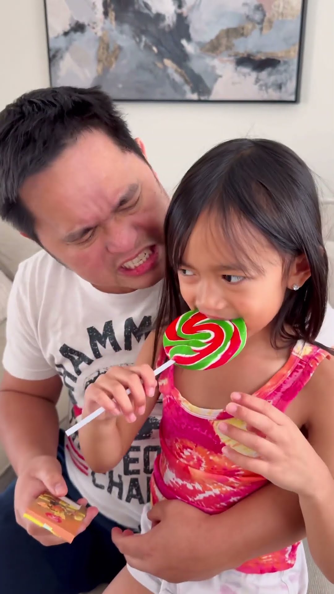 Hard to bite lollipop ????❤️✅?