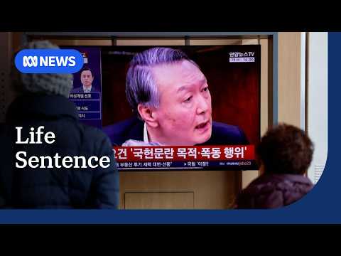 South Korea's ex-president Yoon Suk Yeol sentenced to life over insurrection | ABC NEWS
