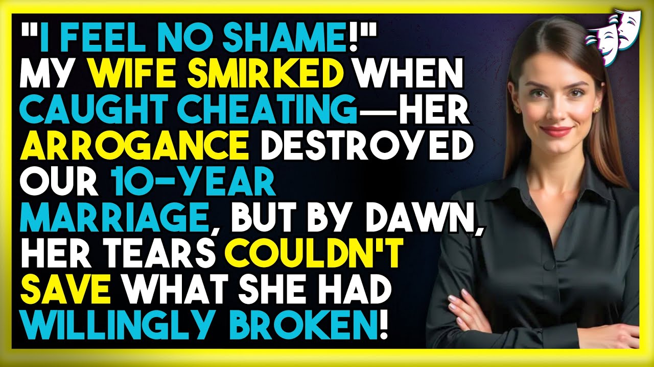 «Мне не стыдно!» — ухмыльнулась моя жена. К рассвету ее слезы уже не смогли спасти наш брак!