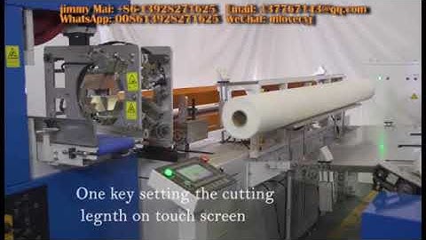 Full automatic jumbo roll toilet  paper maxi roll tissue making paper machine production line