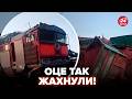 🔥У Путіна – ЧП! Потяг росіян РОЗІРВАЛО НА ДРУЗКИ (відео). ЗАЛІЗНИЦЯ ПАРАЛІЗОВАНА, там жесть