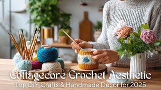 جماليات الكروشيه الريفية 🧶 أفضل الحرف اليدوية والديكورات المنزلية لعام 2025، اتجاهات المنزل المريح screenshot 1
