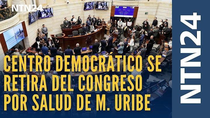 Bancada del Centro Democrático se retira del Congreso por grave condición de Miguel Uribe Turbay