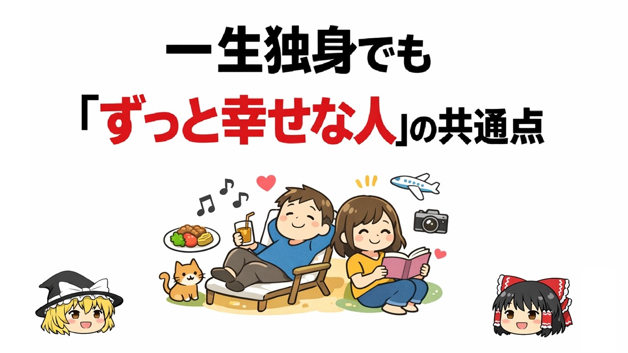 独身でもメンタルが安定する人の共通点。最新研究から読み解く「自立した幸せ」の作り方