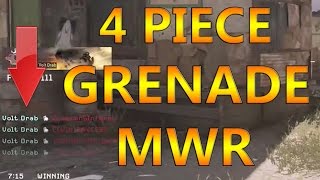 4 PIECE GRENADE ON MWR (Quad Nade) Modern Warfare Remastered Quad Granade 2017