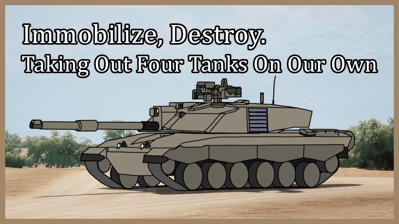 Enemy Tanks Kept Running Away So We Changed Tactics | Squad Vehicle Gameplay