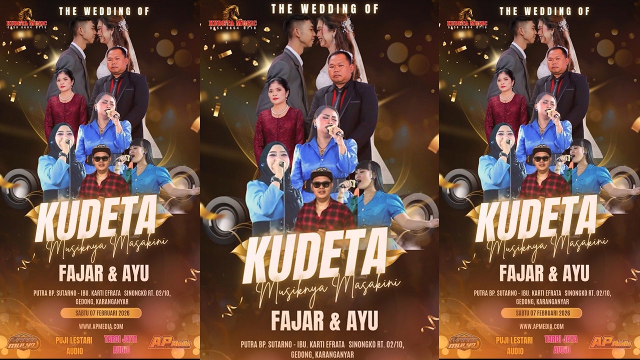 LIVE OM KUDETA WEDDING