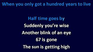 Five For Fighting - 100 Years KARAOKE