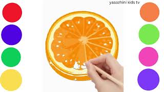 Apple drawing II Orange Drawing II Bear Drawing II Drawing for Kids