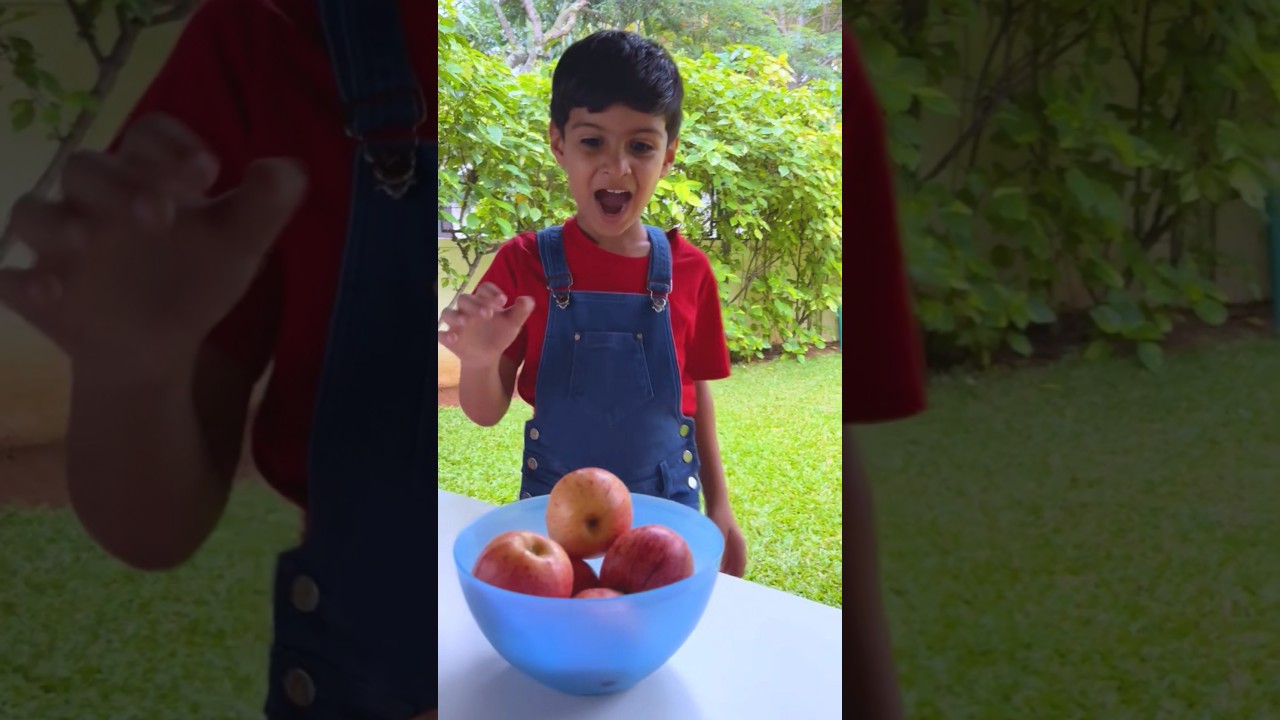 Kids Learn to Wash fruits🍑