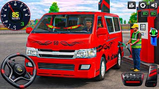 New Toyota Hiace Games - Coach City Van Driving Simulator 2026: Minibus Sim 3D - Android Gameplay