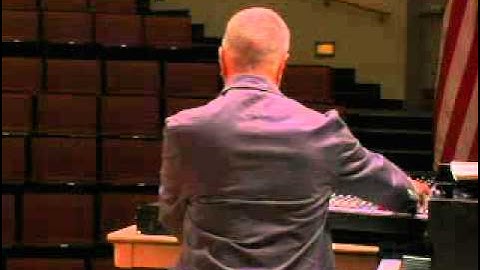 Master Class with John Corigliano - Part 3