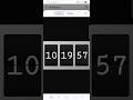 Flip clock