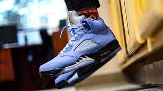 Thankfully They Added This! Jordan 5 UNC Review & On Foot 