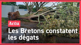 Tempête Ciaran : les premières images impressionnantes des dégâts dans le Pays de Brest