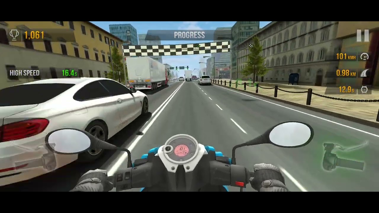 1st Level Traffic Rider Complete all Levels & Unlock all bike's ...