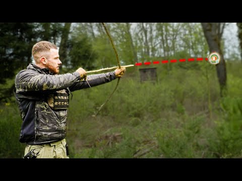 Wir bauen Pfeil & Bogen und treten gegeneinander an - Fabio vs Stutzi - Folge 3