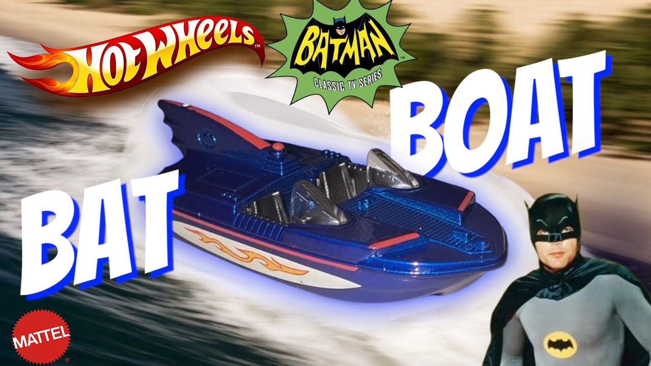 Hotwheels Batman 1966 Bat-Boat (Bateau) Review And Unboxing In Hindi #hotwheelsindia #batman #dc
