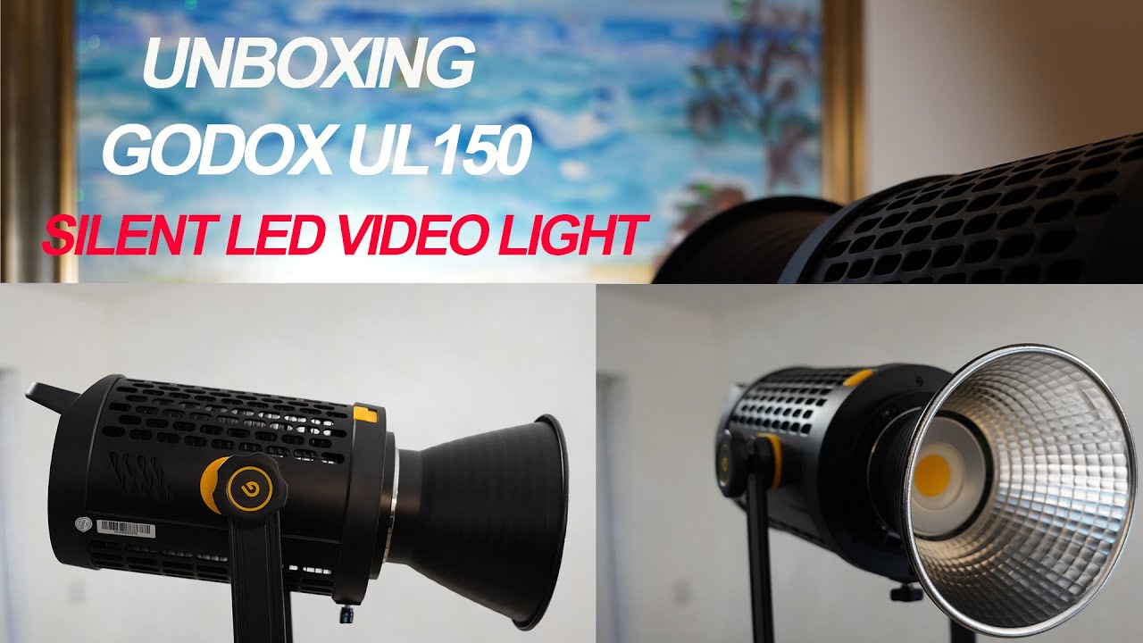 GODOX UL150 SILENT LED VIDEO LIGHT VIDEO LIGHT FOR YOUTUBE YouTube