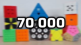 PREGUNTAS Y RESPUESTAS 70K | Resolviendo Cubos de Speedcubing