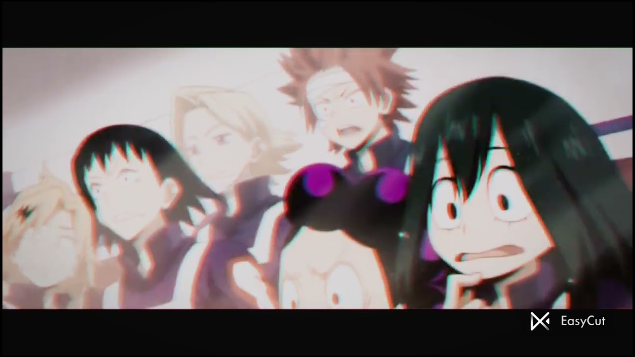 (MVA) my hero academia action sence