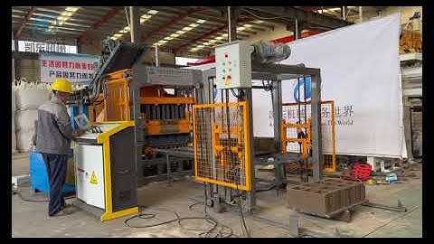 QT4-15E full automatic brick making machine
