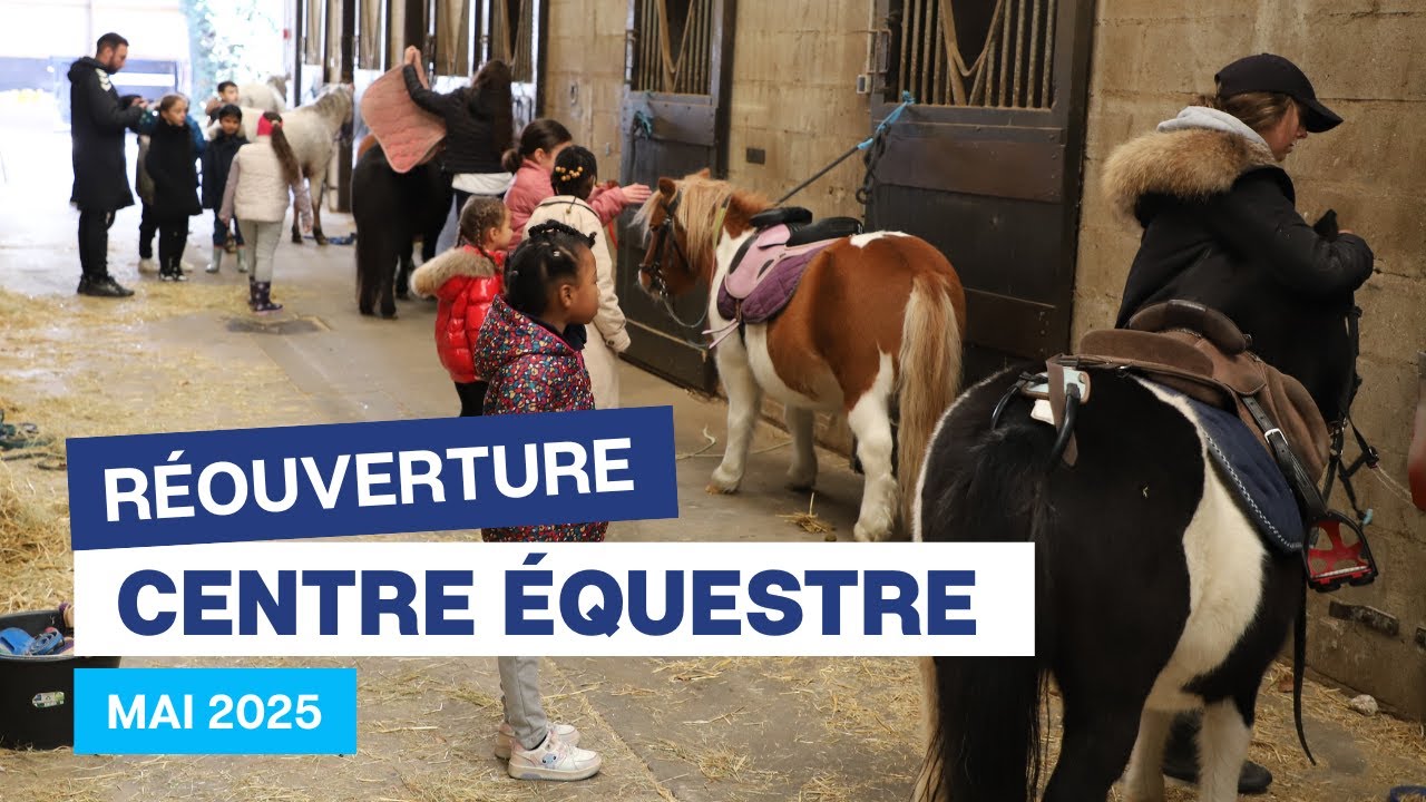 Réouverture du Centre Equestre de Montfermeil