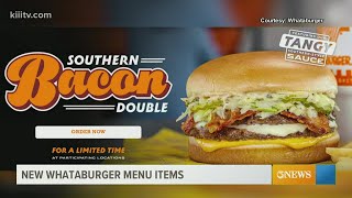 Whataburger adds three new menu items and brings back a fan favorite