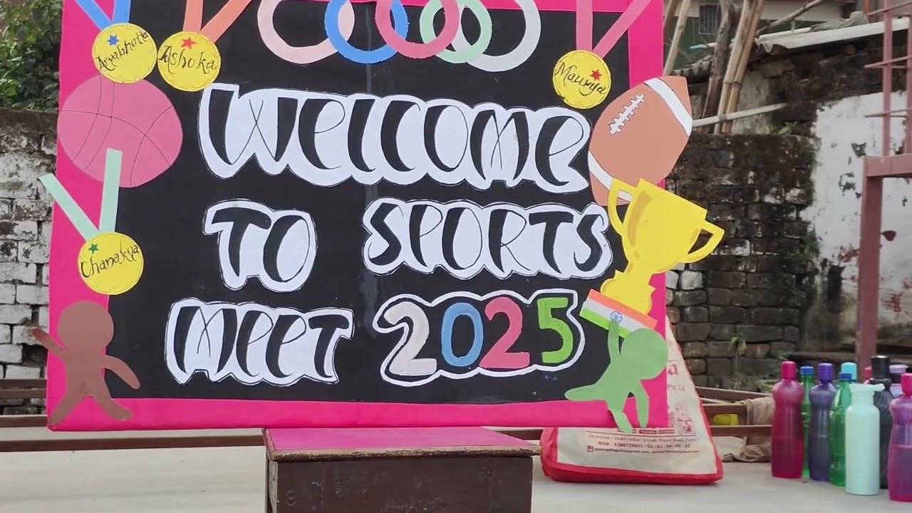 Girls Running and Spoon race