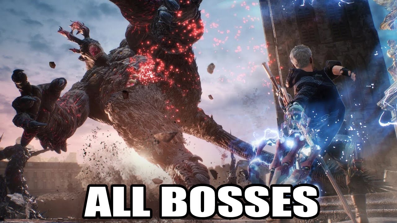 devil may cry 6 จะมีไหม  Update 2022  Devil May Cry 5 - All Bosses (With Cutscenes \u0026 Ending) HD 1080p60 PC