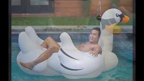 pool floating inflatable swan flamingo unicorn coral pineapple watermelon