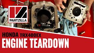 Honda Trx400Ex Engine Teardown Trx400 Junker Atv Rebuild Trx400 Teardown Partzilla