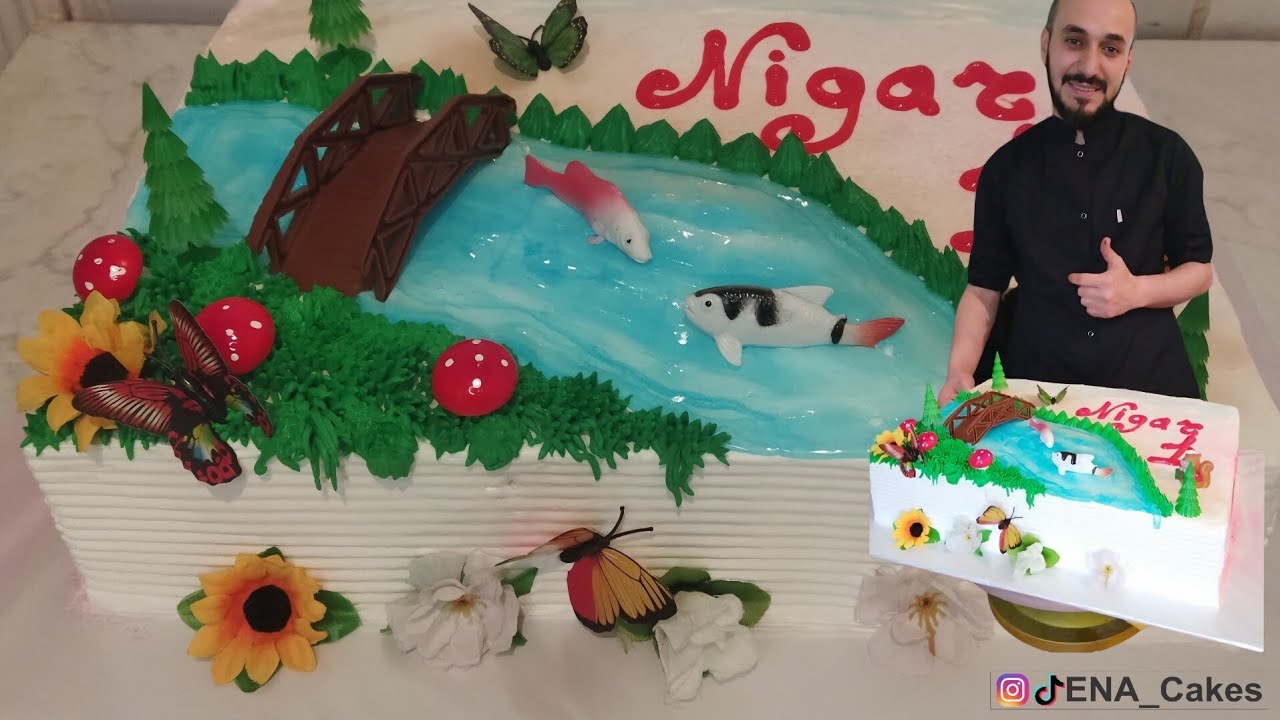 Tortların Hazırlanması #93 / Uşaq Aləmi Tortu / 1 Yaş üçün Tort / Детский Торт