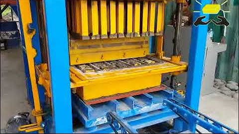 QTJ4 25 vibration cement block making machine