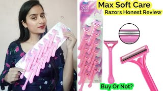 Best Razors For Women ll Max Softcare Hair Removal Razors Set Review ll Beauty Lover ll screenshot 2