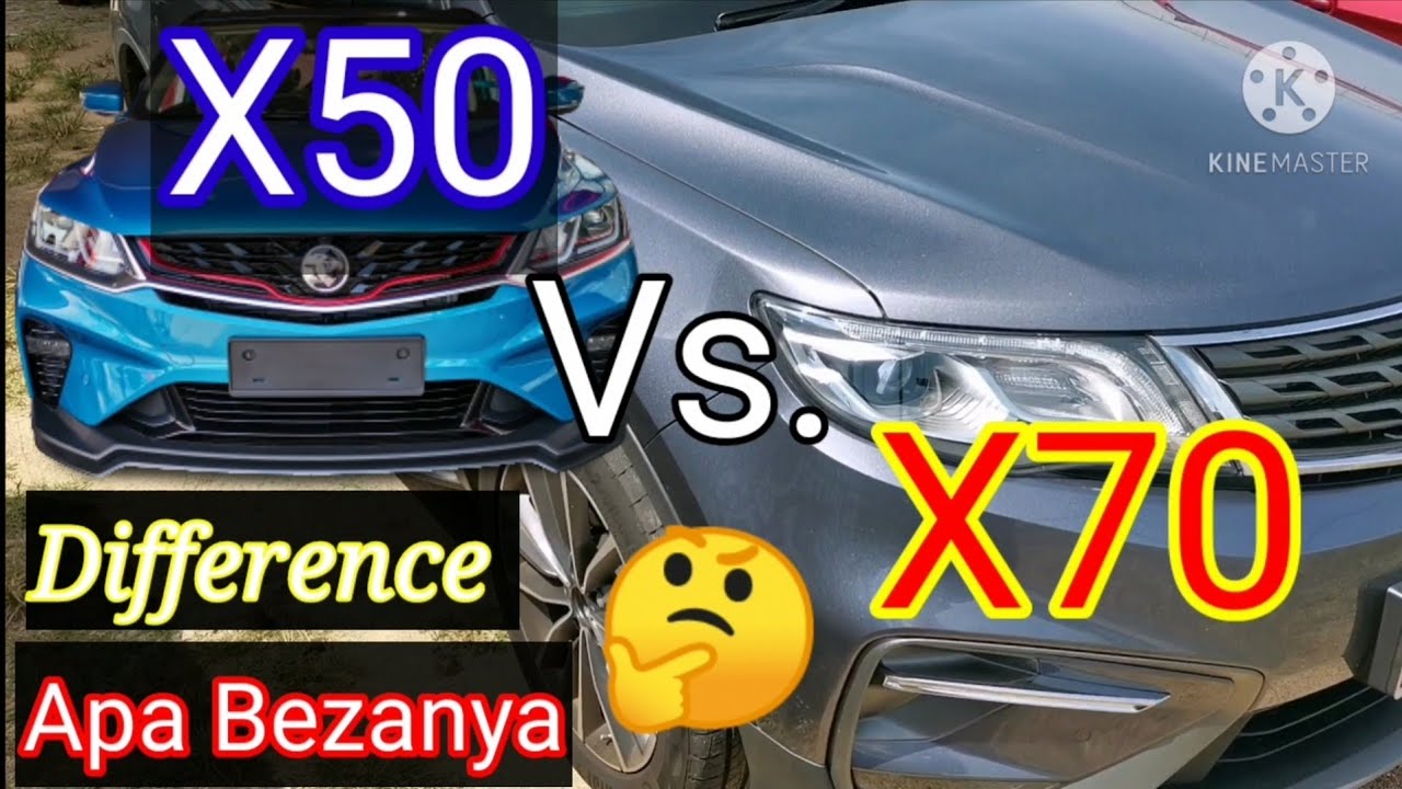 Perbezaan X50 vs. X70 ( X50 vs. X70 WHAT'S THE DIFFERENCE?) 🤔 YouTube